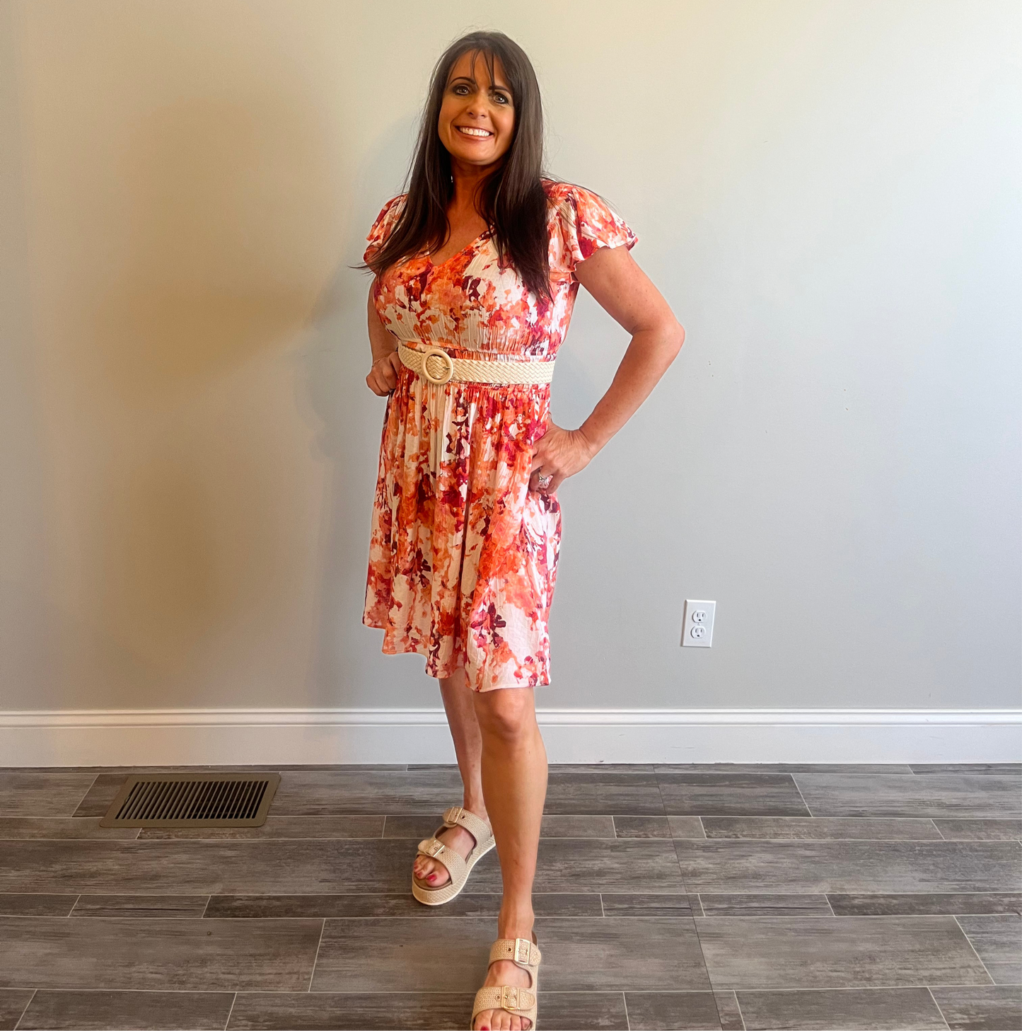 Floral Print Dress