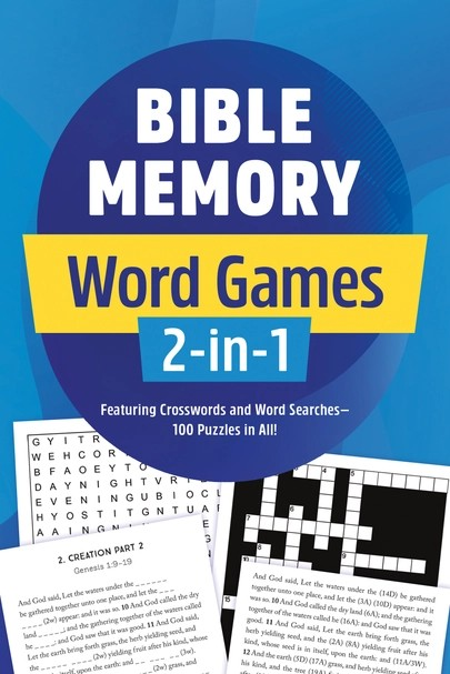 Bible Memory Word Games 2-in-1