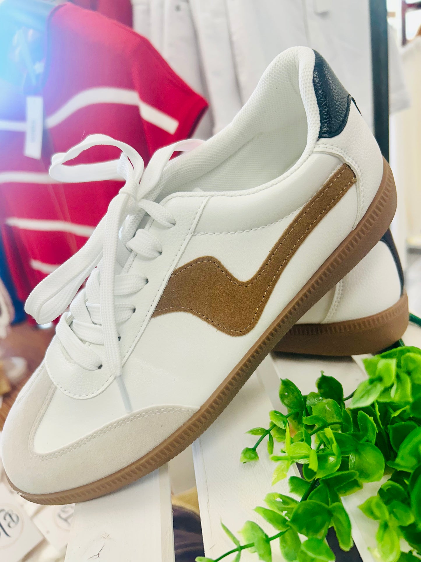 White Combo Shoe