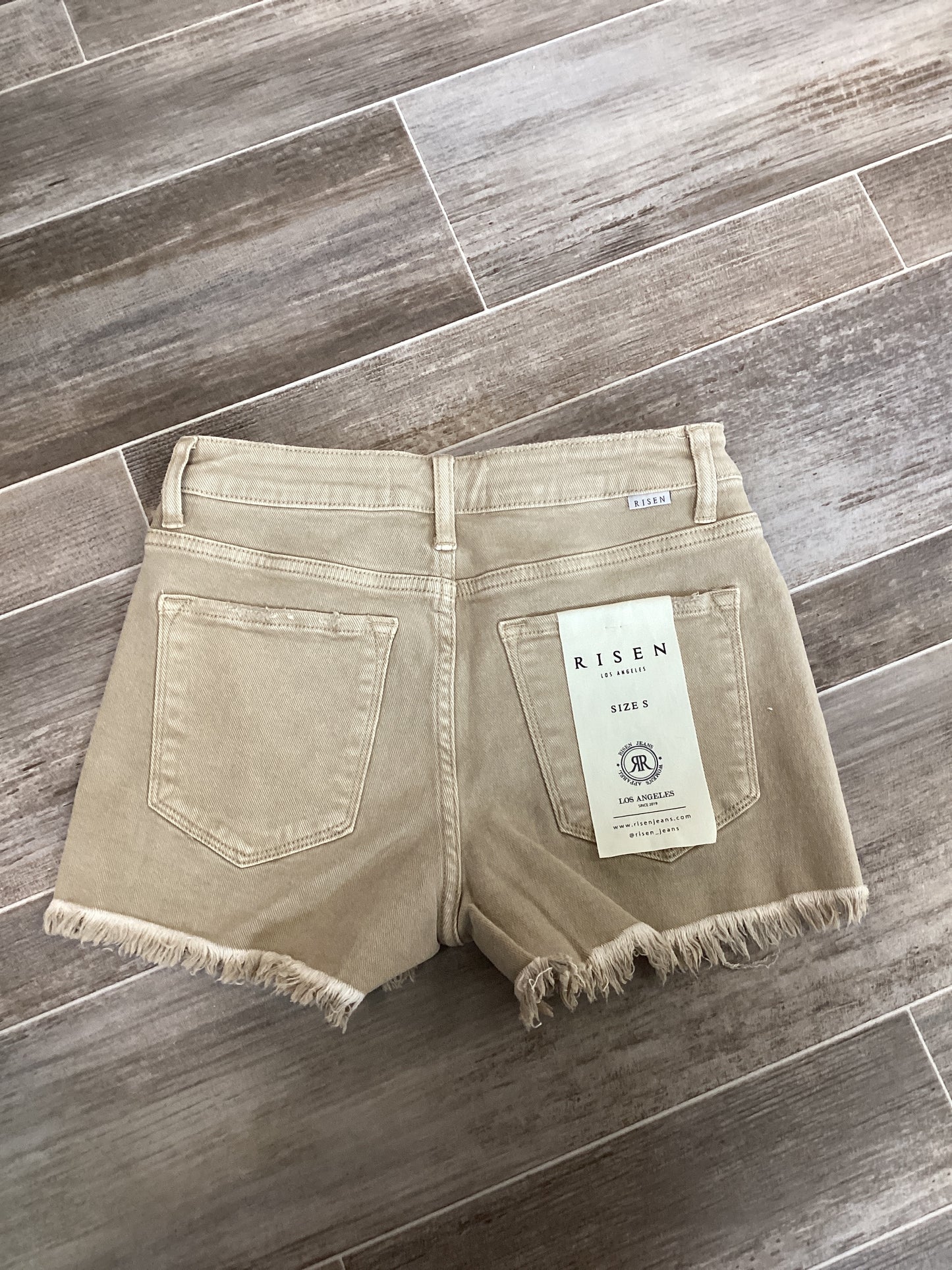 Sand Denim Short
