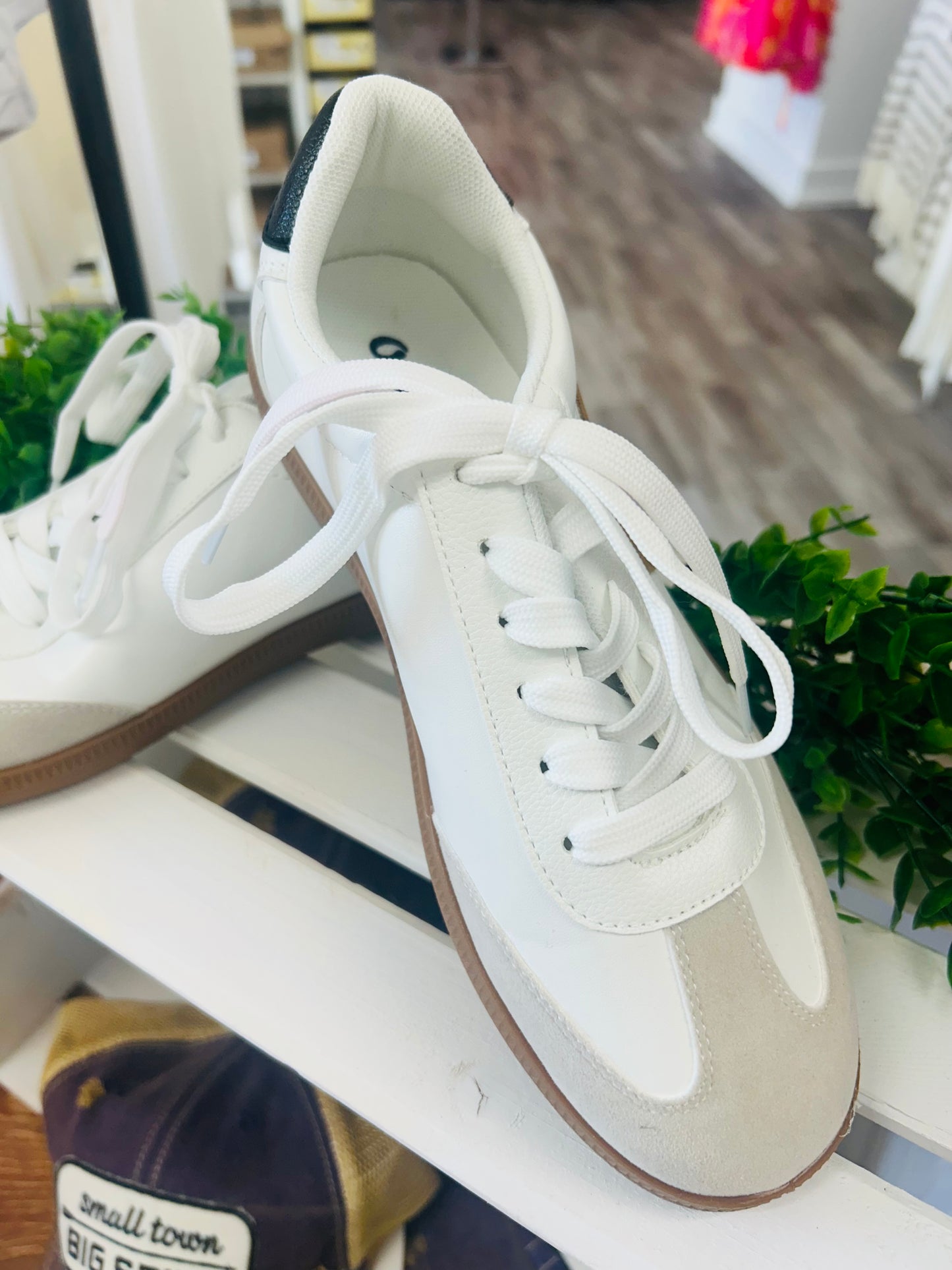 White Combo Shoe