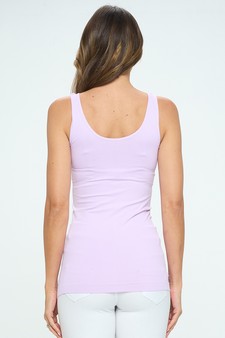 Reversible V or U Neckline Seamless Tank