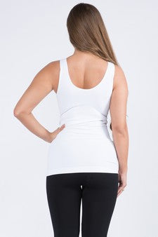 Reversible V or U Neckline Seamless Tank