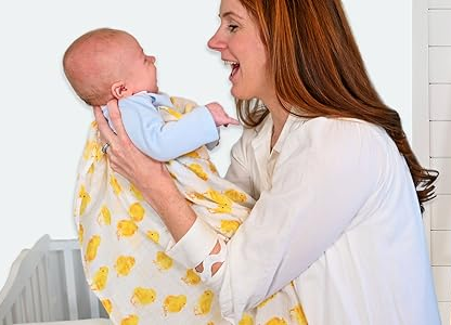 Lolly Banks Muslin Swaddle Blanket