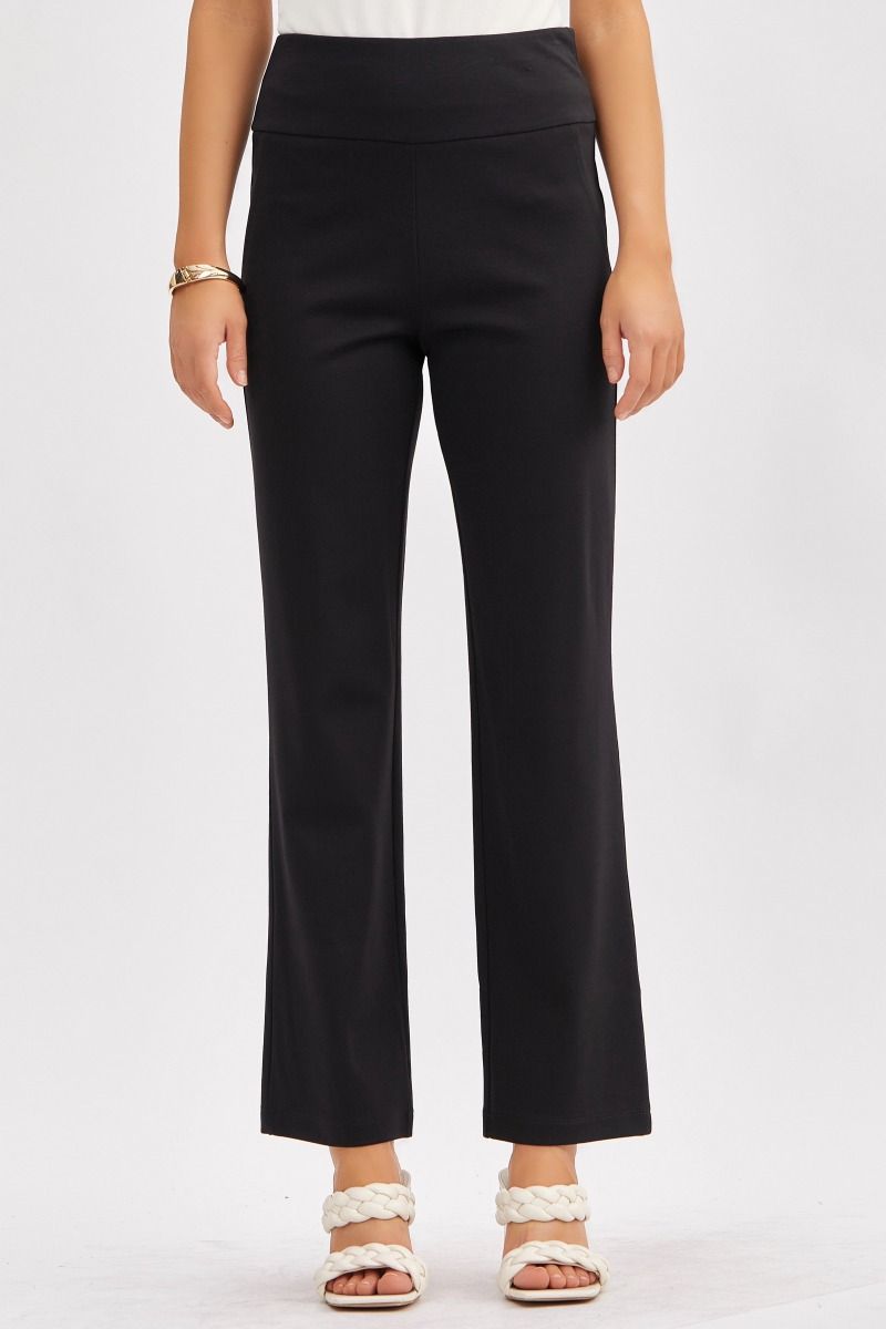 Black Slim Straight