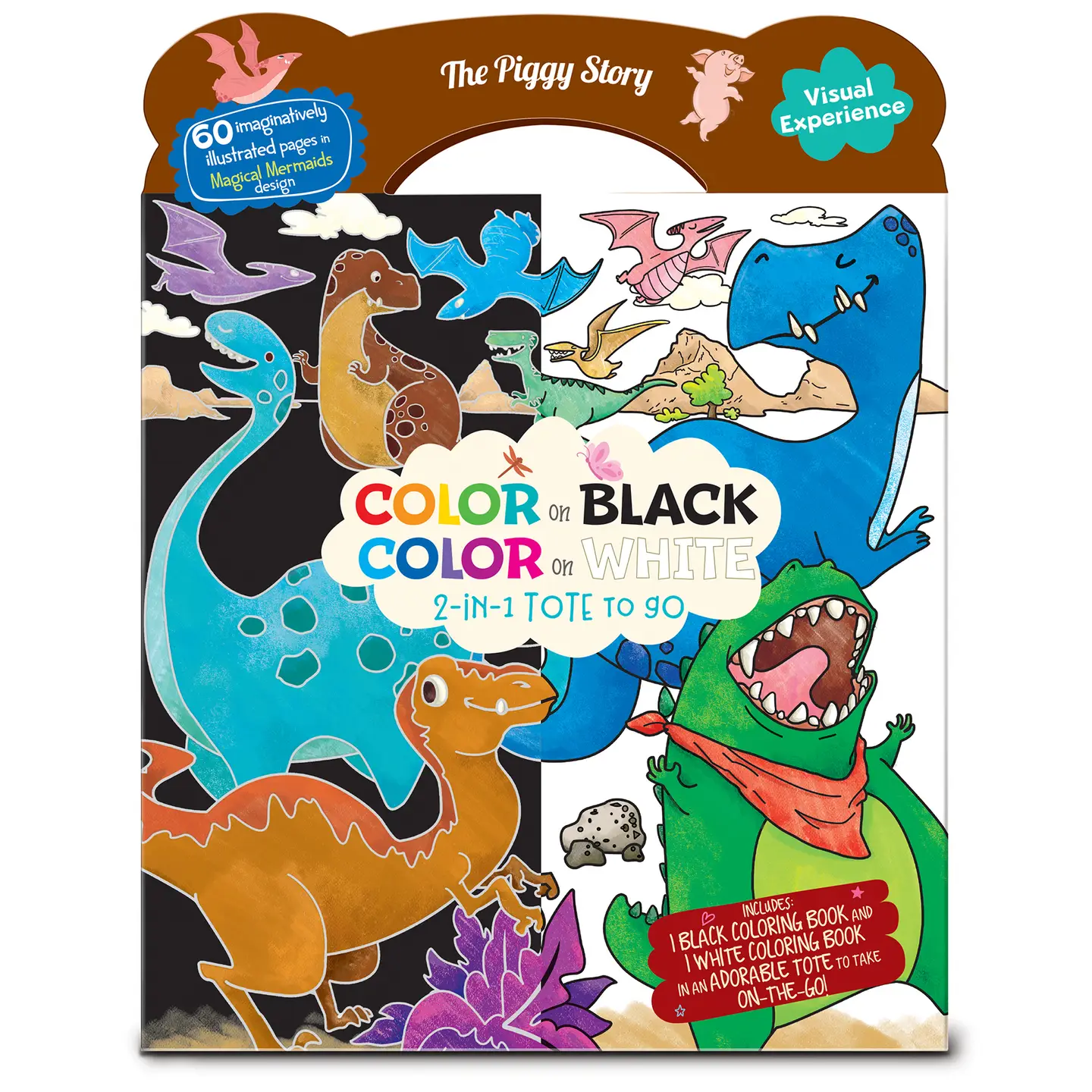 Color on Black & Color on White Tote