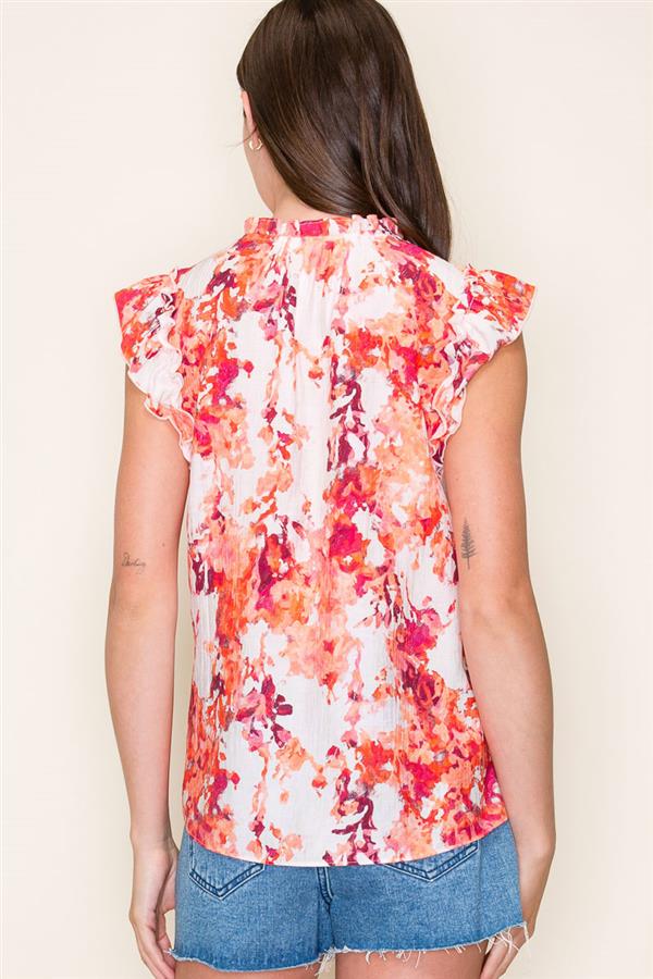Floral Print Top