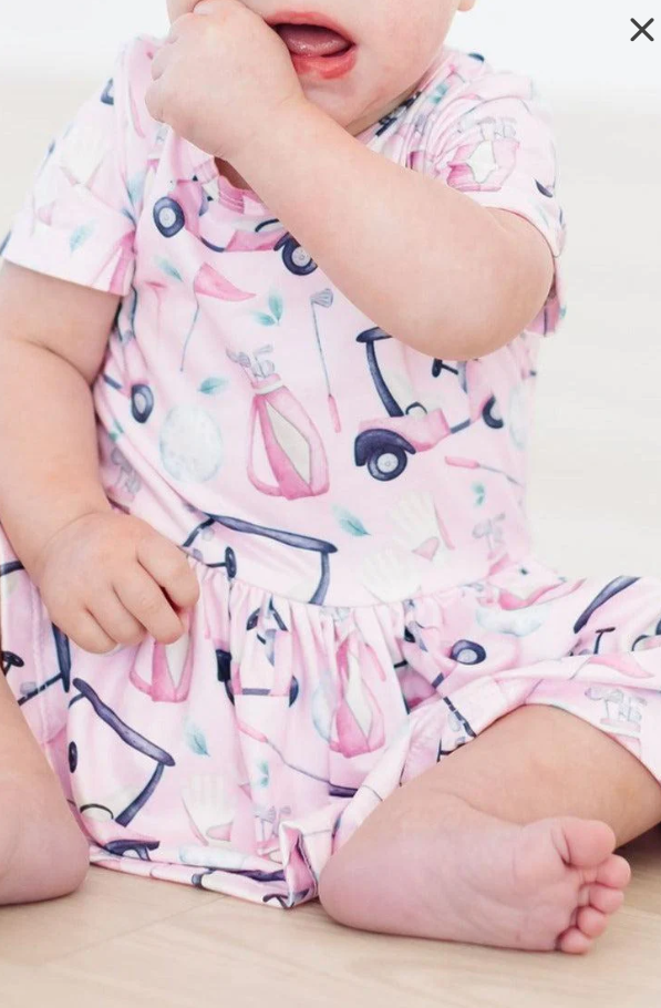 Tee Time S/S Twirl Bodysuit