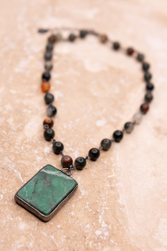 Suzanne Jasper Necklace