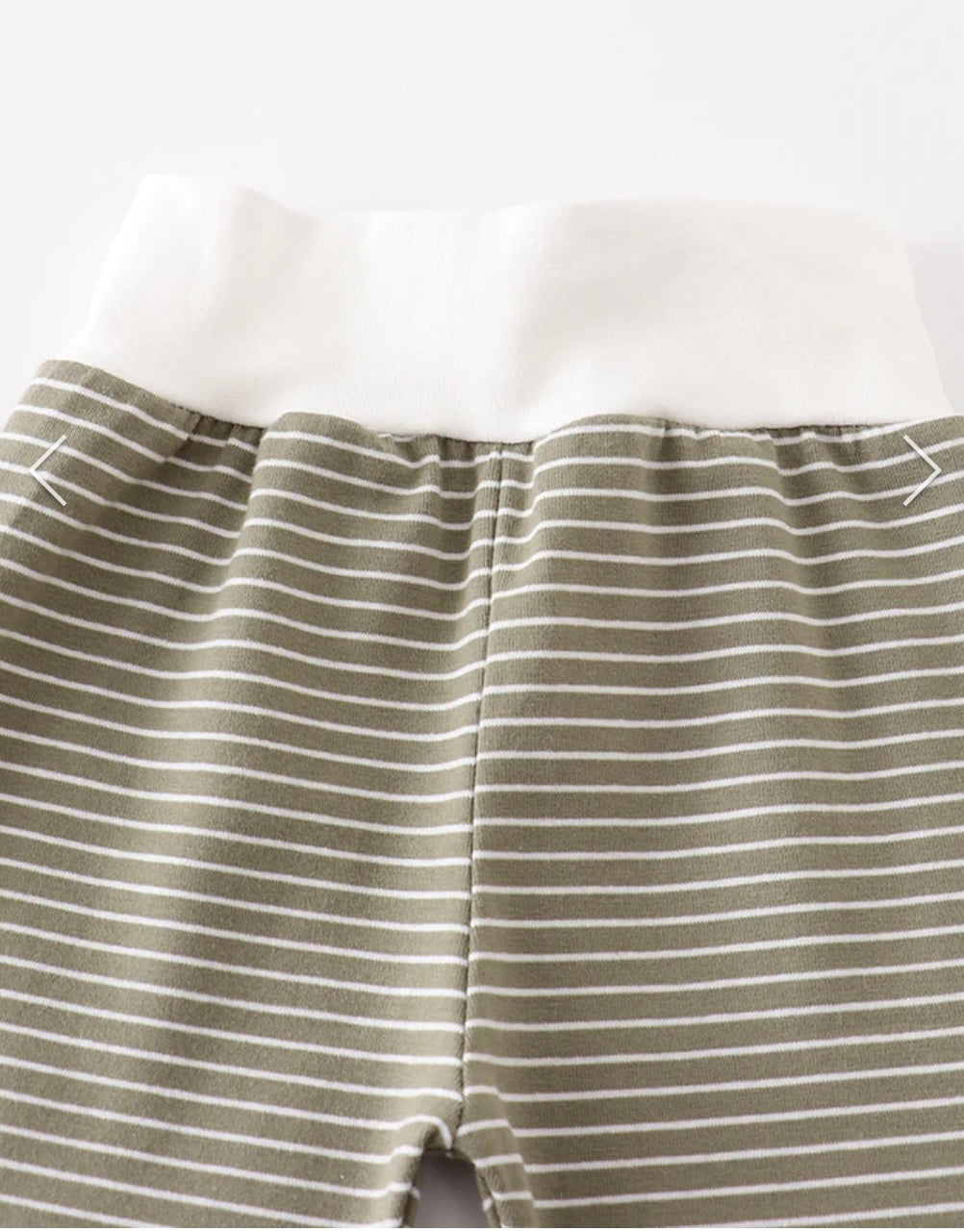 Baby Green Stripe 3-Pc Set