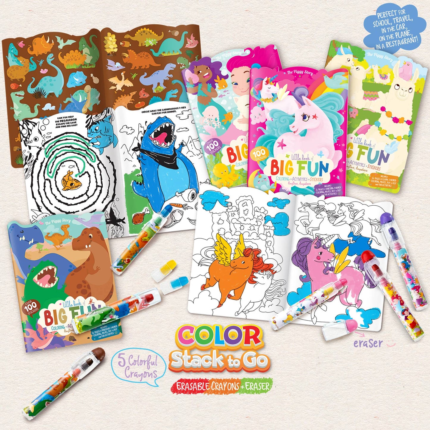 Dinosaur World Stocking Stuffer Gift Pack