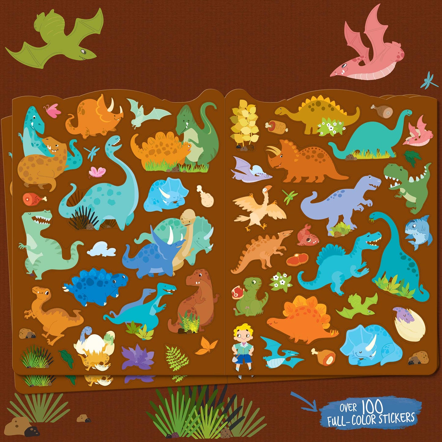 Dinosaur World Stocking Stuffer Gift Pack