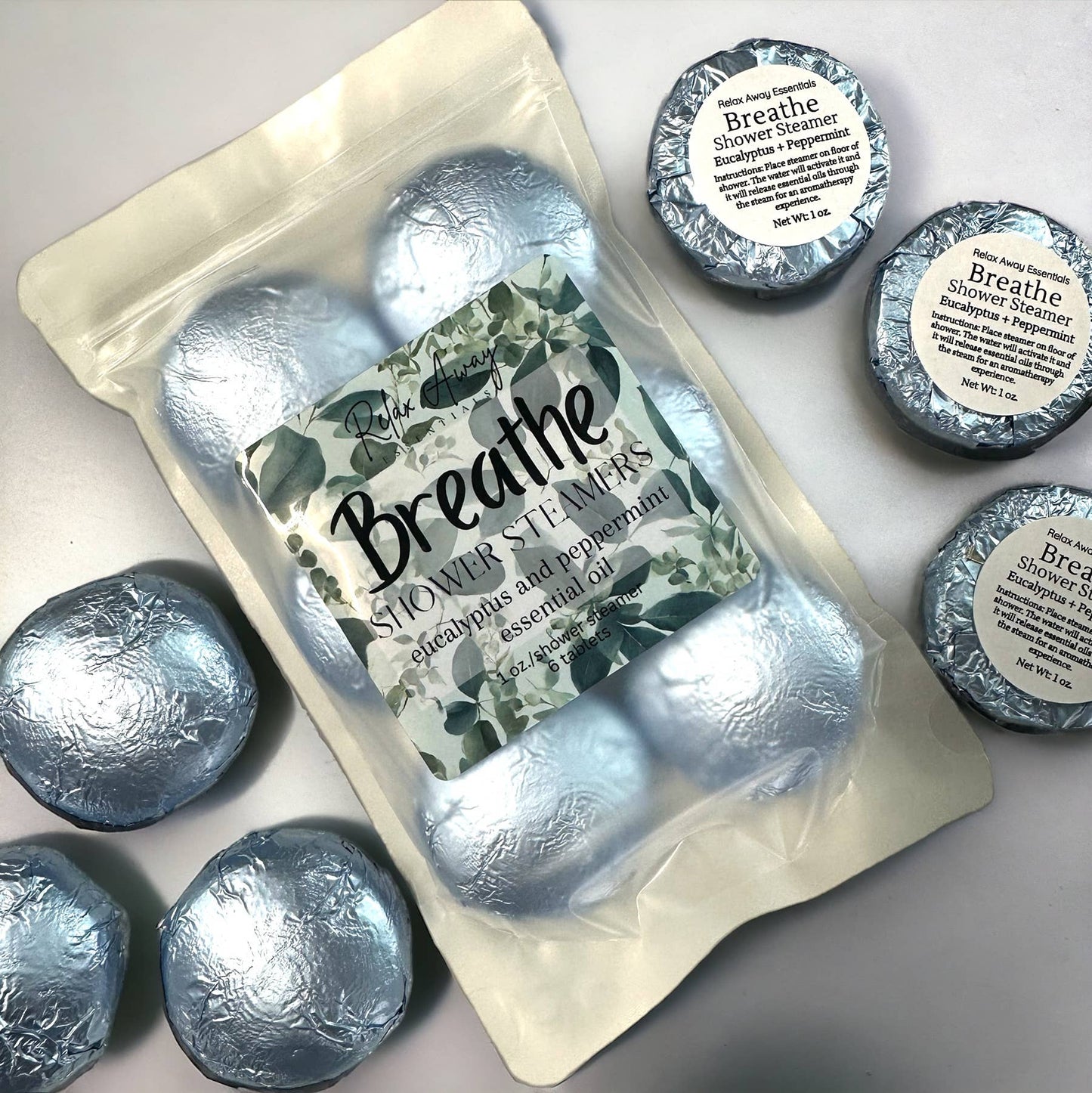 Breathe Shower Steamers 6 Pack