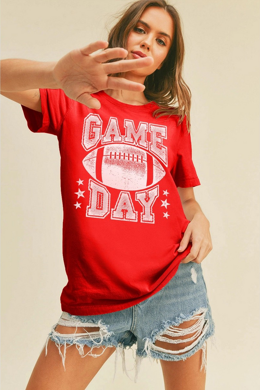 "Game Day" Football Graphic Tee