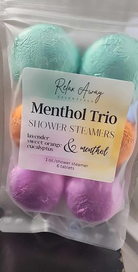 Menthol Trio Shower Steamers