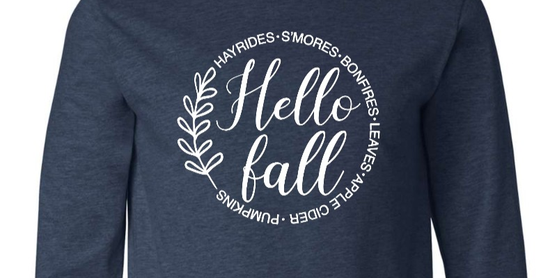 "Hello Fall" Graphic T-Shirt