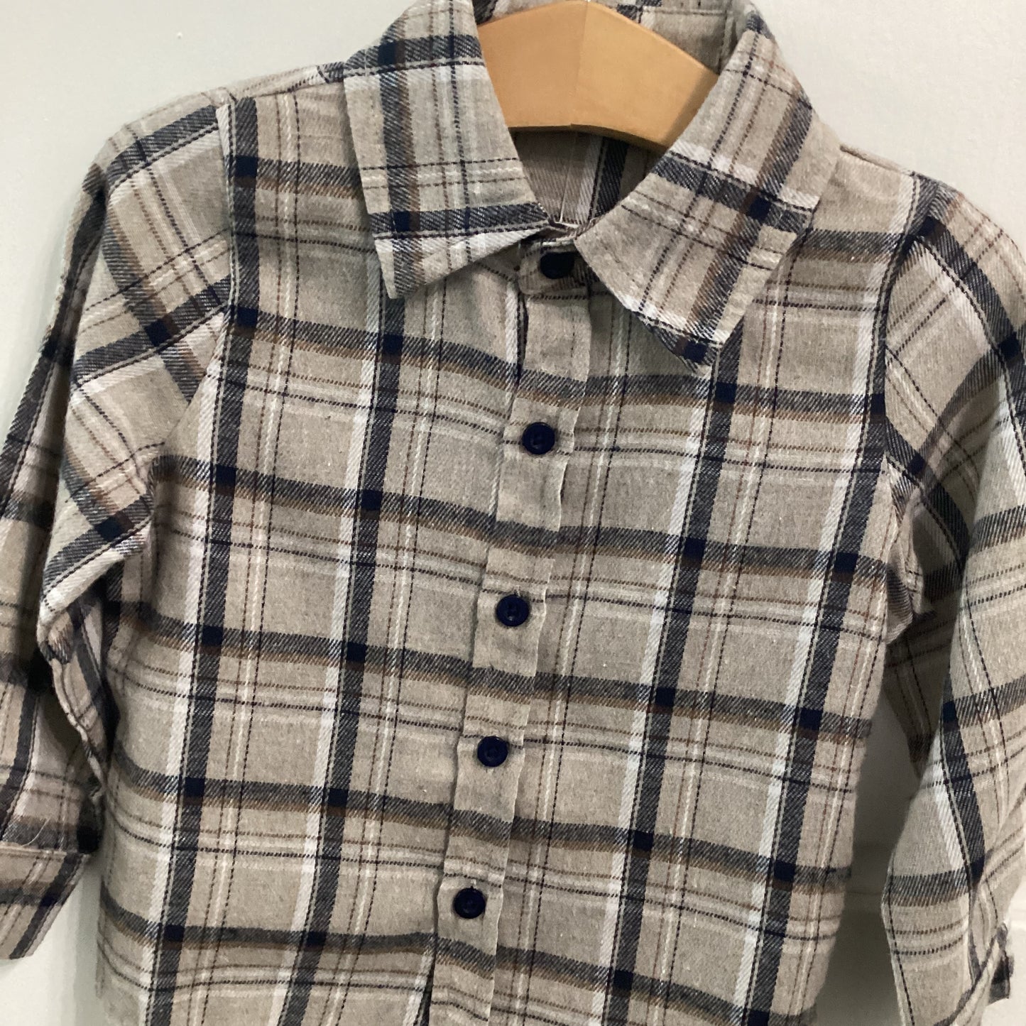 GQ Boys Plaid Shirt