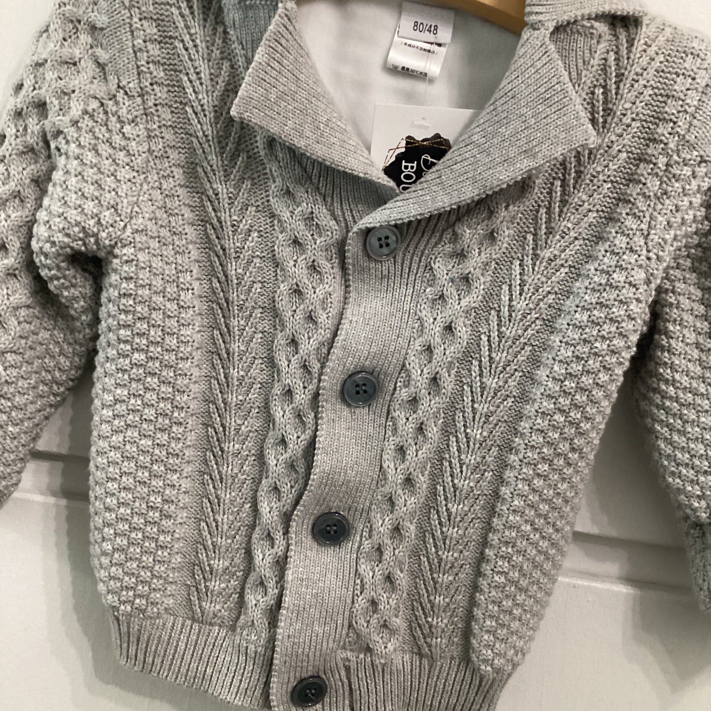 Grey Knit Sweater