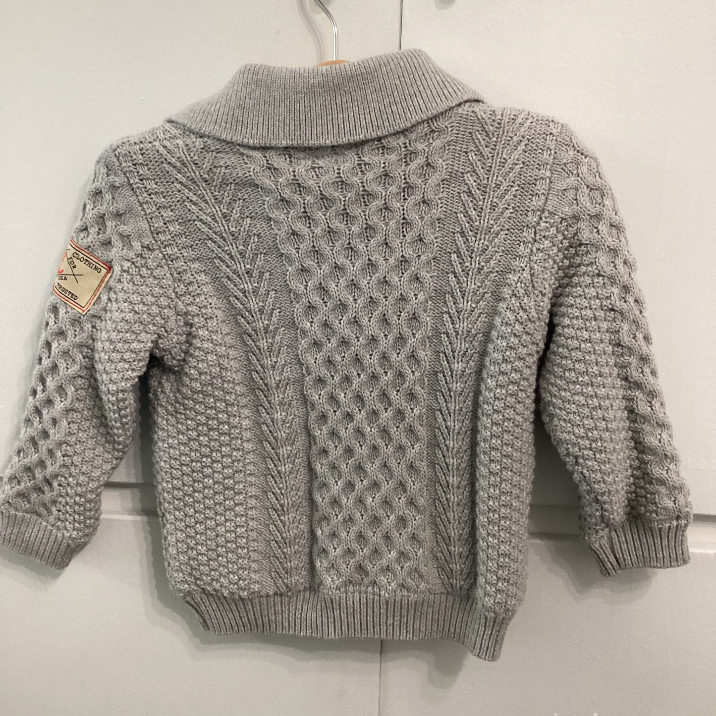 Grey Knit Sweater