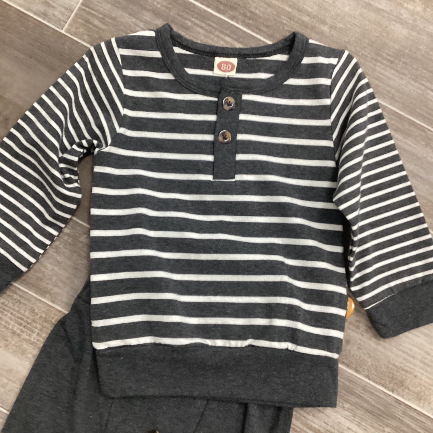 Boys Striped Set