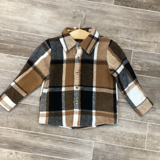 Woodland Boys Plaid Shacket