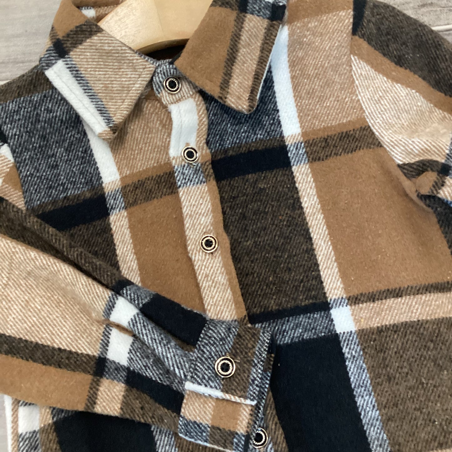 Woodland Boys Plaid Shacket