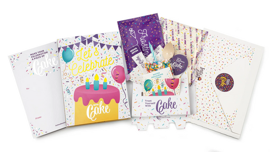 Let's Celebrate! Vanilla Confetti Card