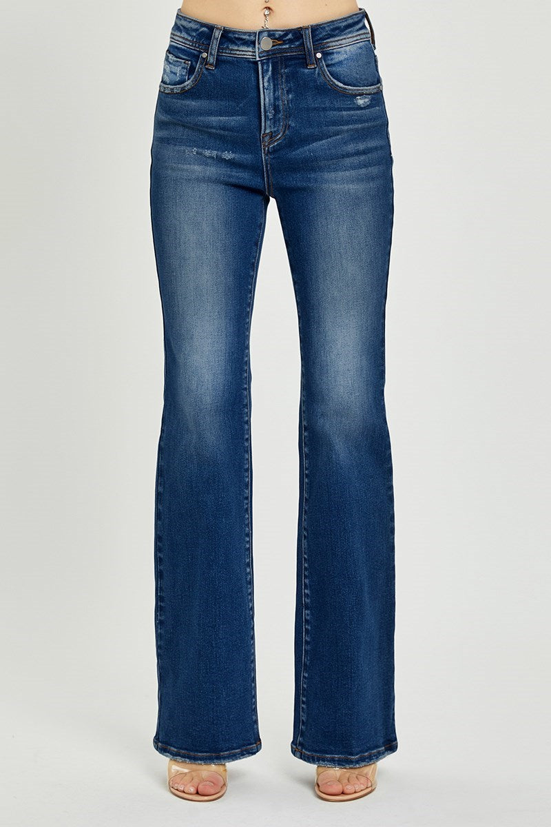 HIGH RISE-BOOTCUT JEANS