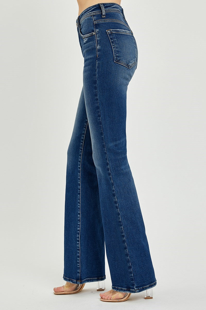 HIGH RISE-BOOTCUT JEANS