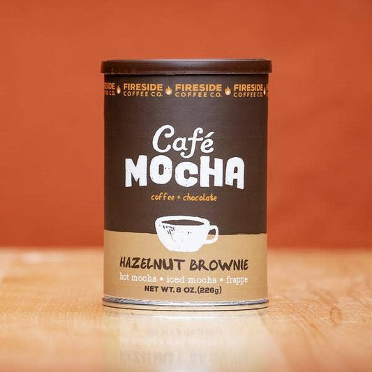 Fireside Coffee Co. - Hazelnut Brownie Cafe Mocha 8oz Can