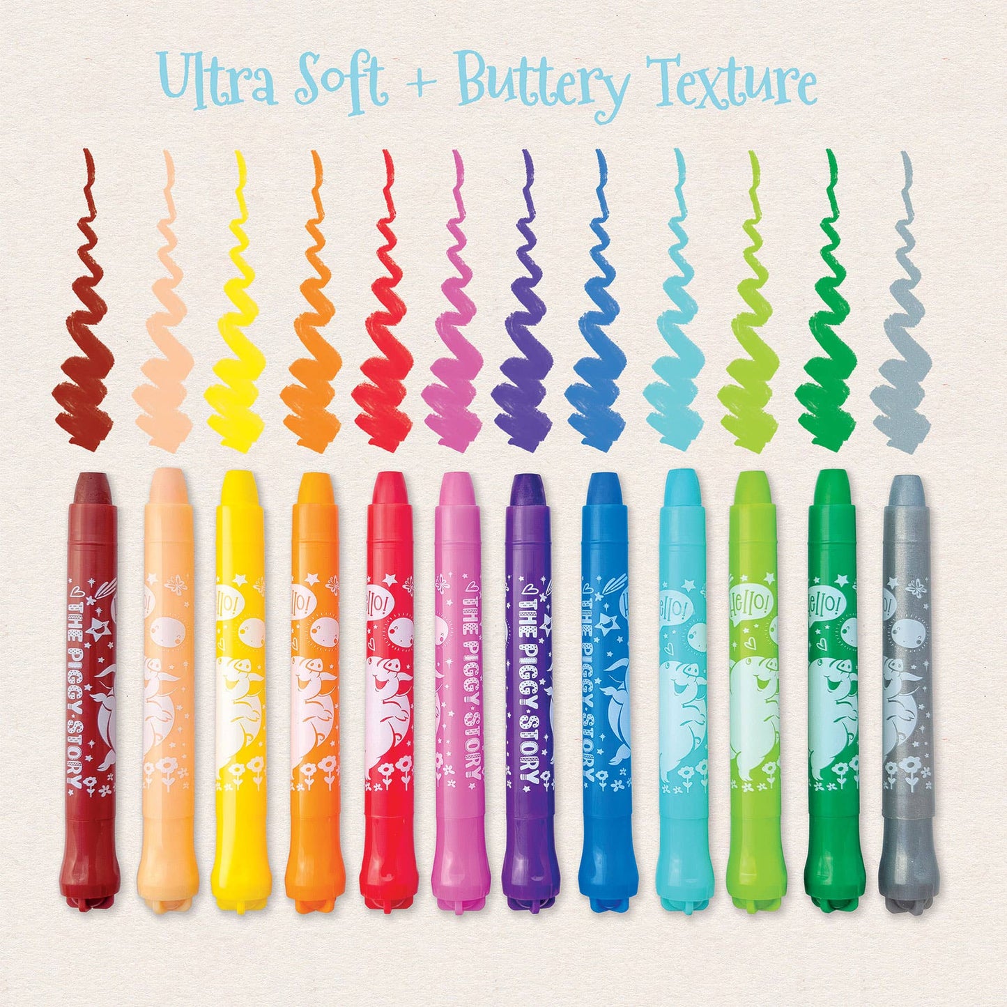 Dry Erase Twistable Gel Crayons- Unicorn Fantasy