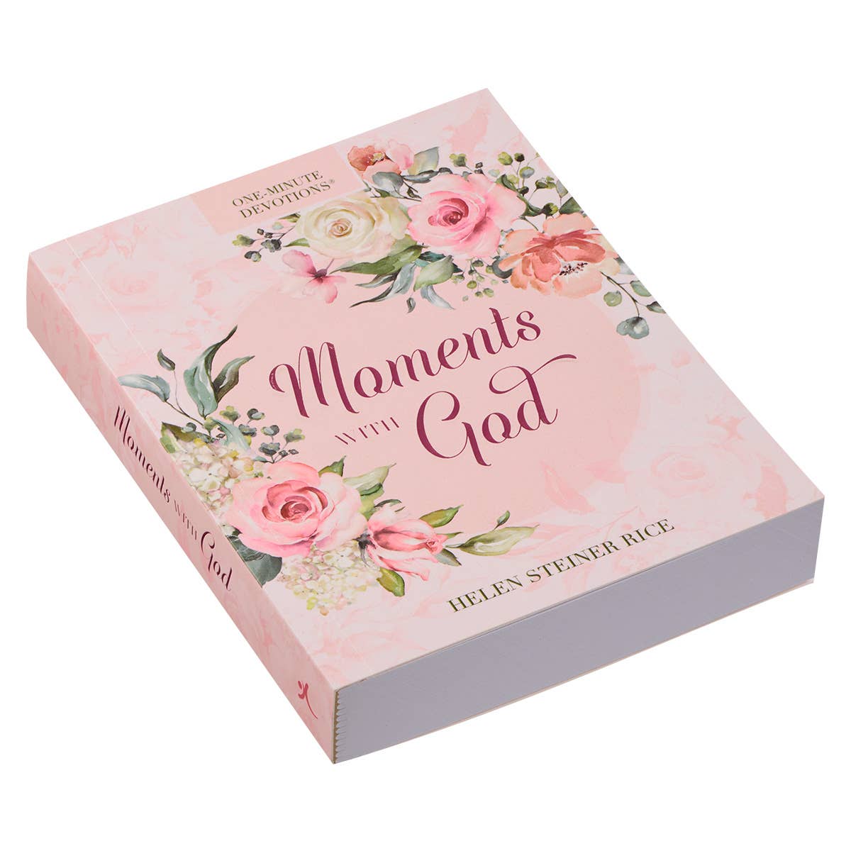 Moments with God Pink Softcover One-Minute Devotions