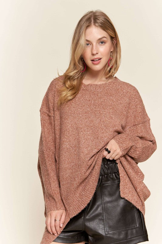 Oversized Rust Sweater