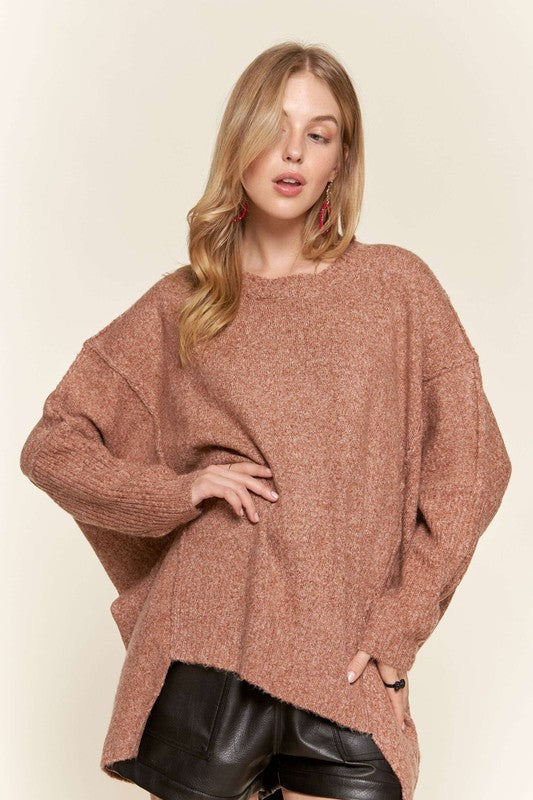 Oversized Rust Sweater