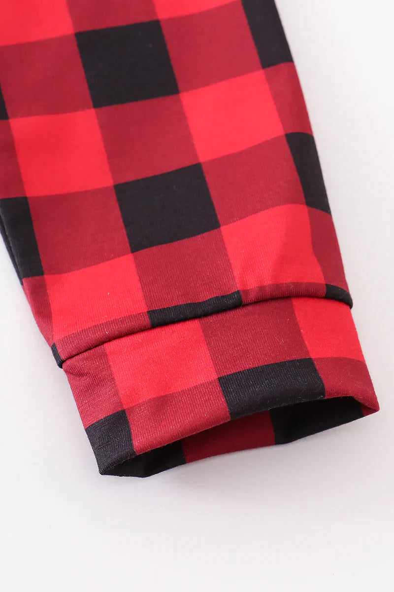 Red Plaid Christmas Hoodie