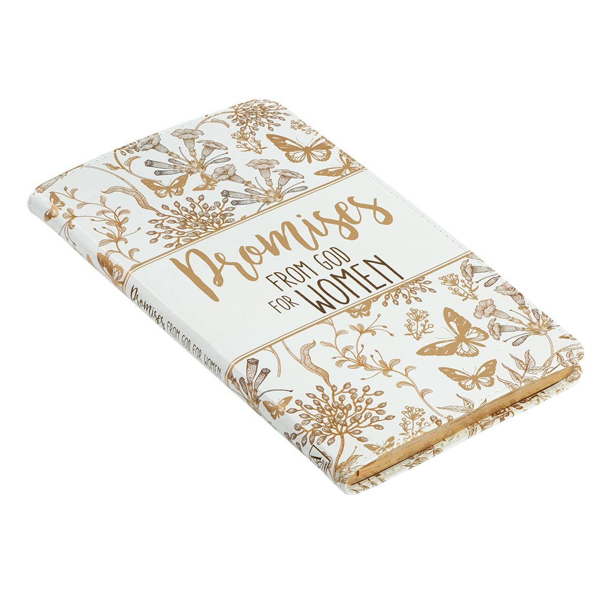 Promises From God For Women White Faux Leather Gift Book