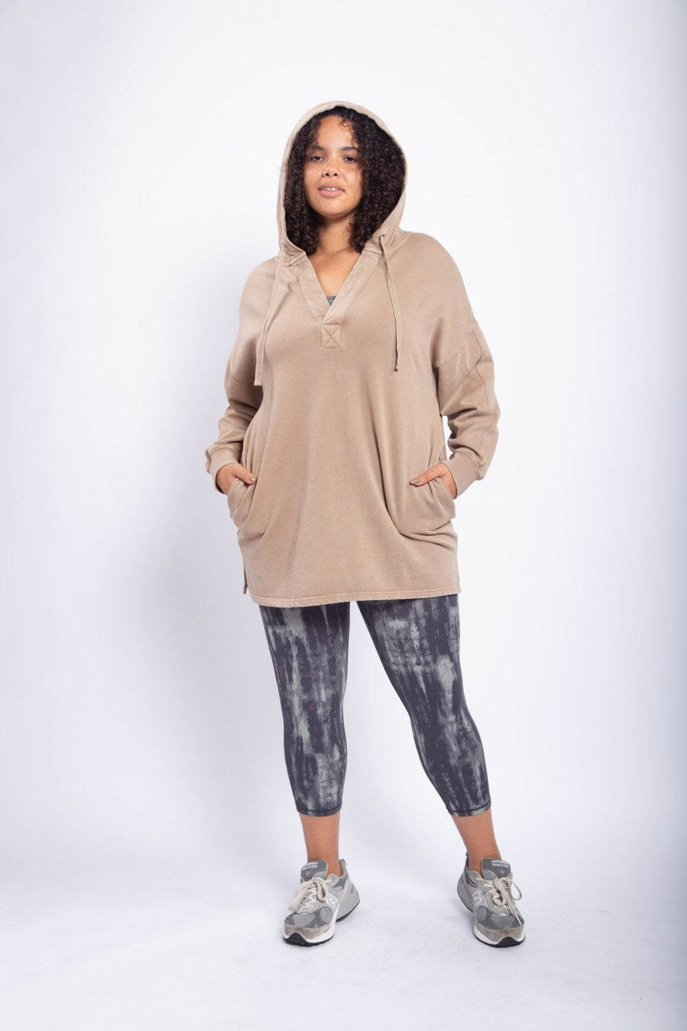 PLUS Mineral Washed Pullover