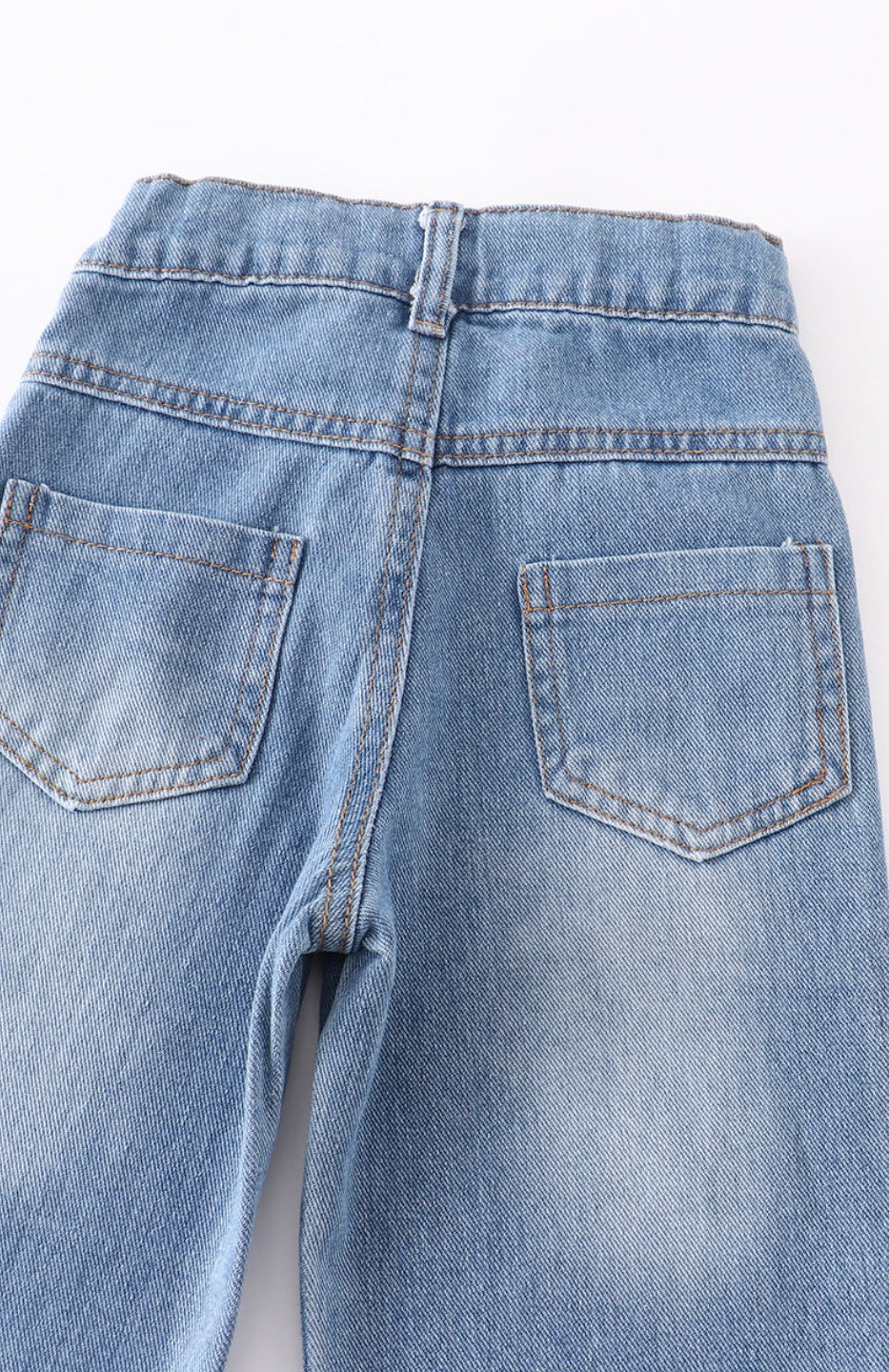Boys Medium Wash Straight Denim Jeans